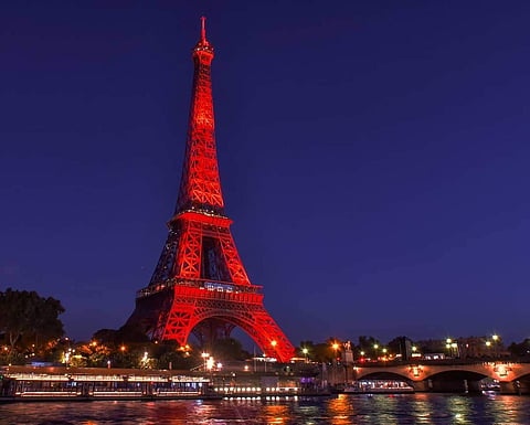 Eiffel tower in Paris, France.. (Photo | FB)