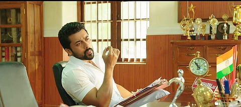 Actor Suriya in NGK. (YouTube screengrab)