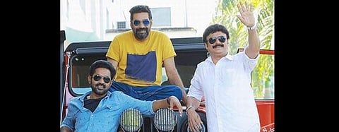 A still from 'Mera Naam Shaji'.