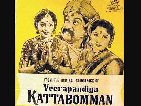 Veerapandiya Kattabomman poster