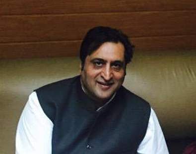 Handwara legislator Sajjad Gani Lone. (Twitter image. @sajadlone)