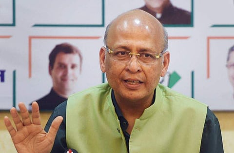 Congress senior party leader Abhishek Manu Singhvi