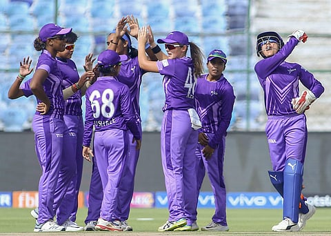 Velocity players. (Photo | PTI)