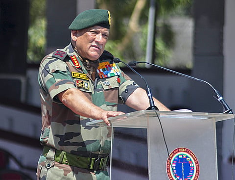 Chief of Army Staff Bipin Rawat (Photo | PTI)