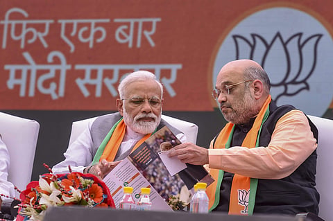 Prime Minister Narendra Modi and BJP President Amit Shah  (File Photo | PTI)