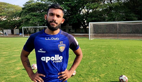 Edwin Vanspaul. (Photo | Twitter/@Chennaiyin FC)