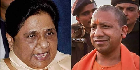 BSP chief Mayawati (L) and UP CM Yogi Adityanath (File | Agencies)
