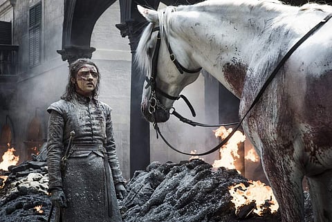 Arya Stark. (Photo | Twitter)
