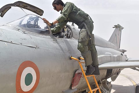 Flt Lt Bhawana Kanth. (Photo: Twitter)