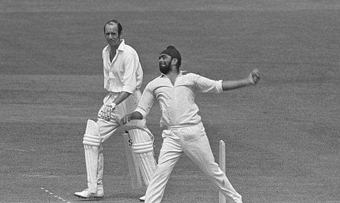 Bedi finished with figures of 12-8-6-1 | Twitter