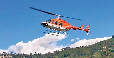 Pawan Hans chopper services to Kedarnath up and running