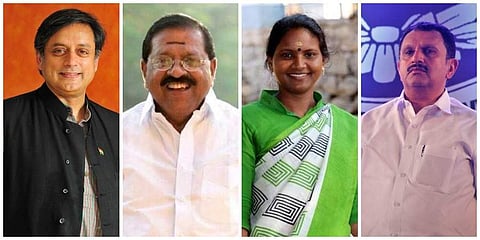 The verdict is out and, in stark contrast to the national trend, people have given the Congress and its allies a handsome win in Kerala. While the CPM-led LDF has been left to lick its wounds, TNIE gives an overview of the election results (Photos | Faceb