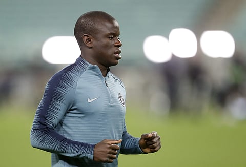 Kante has not played since coming off with a hamstring injury in a 3-0 win over Watford on May 5. | AP