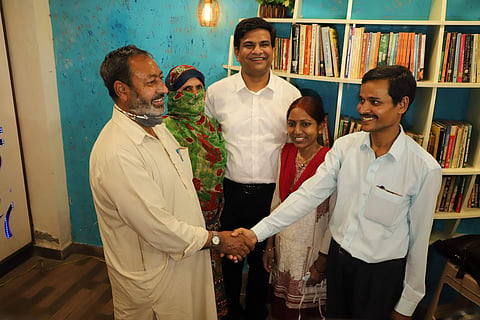 Manjula Devi's husband's kidney was swapped with Abdul Aziz. While Aziz's wife Shazia's kidney matched with Devi. (Photo | EPS)