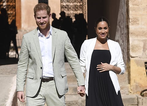 Britain's Prince Harry and Meghan, Duchess of Sussex  (File photo | AP)