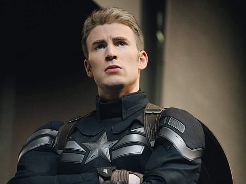 Chris Evans as Captain America. (Photo | Twitter)