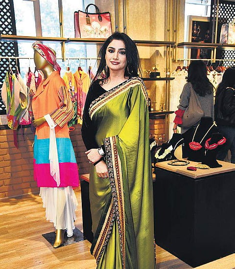 Zooki Founder Charu Singh at her newly-launched store in Khan Market.