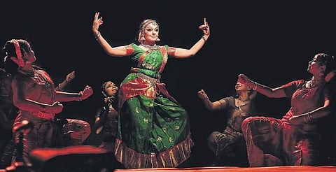 Shobhana put up a scintillating show