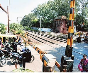 A level crossing. (File Photo | EPS)