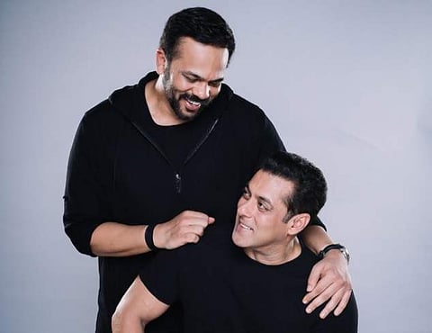  Salman Khan's 'Inshallah' and Rohit Shetty's 'Sooryavanshi'. (Photo | Twitter)