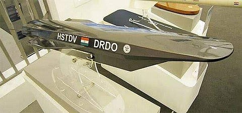 India  conducted first test of HTDV from a facility off Odisha coast (Photo | Twitter @TheHemantRout)