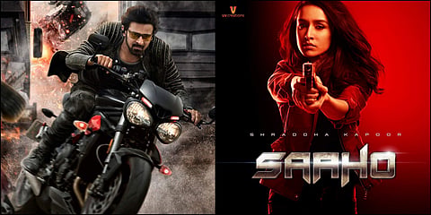 South Indian superstar Prabhas Shraddha Kapoor. (Photo | Twitter)