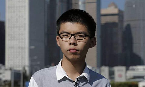 Pro-democracy Hong Kong activist Joshua Wang (File Photo | AP)