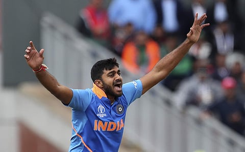 India's Vijay Shankar. (Photo | AP)