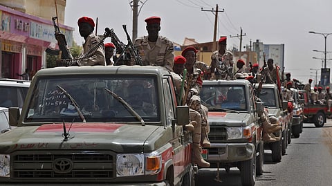 Representative Image of Sudanese soldiers. 