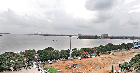 An aerial view of Marine  Drive | ARUN ANGELA