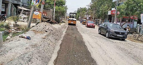 The ongoing third phase of works of the Mahatma Gandhi Inner Ring Road | EXPRESS