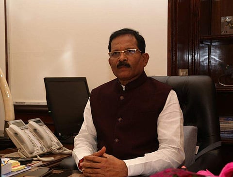 Union Minister Shripad Naik (Photo | Twitter@shripadynaik)