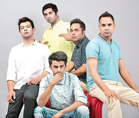Left: Indie band Desi Roots; Trivesh Sharma of Before Christ