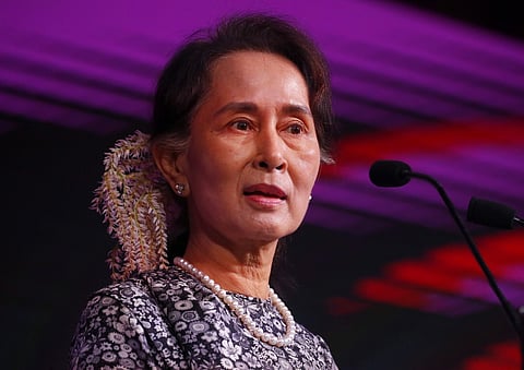 Myanmar's leader Aung San Suu Kyi will be attending the 34th ASEAN summit in Bangkok. (Photo | AP)