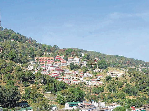 A view of Kasauli