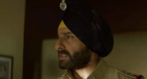 Saif Ali Khan in 'Sacred Games' (Photo | Youtube screengrab)