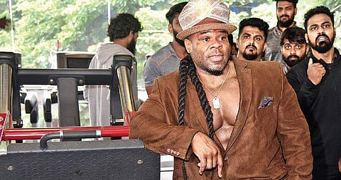 Kai Greene arrives in Bengaluru on Wednesday  Nagaraja Gadekal