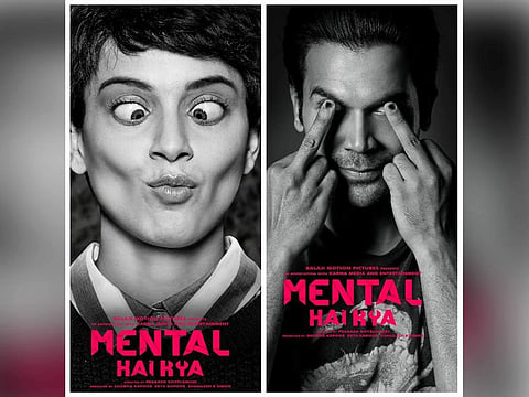 Mental hain kya poster. (Photo | Twitter)
