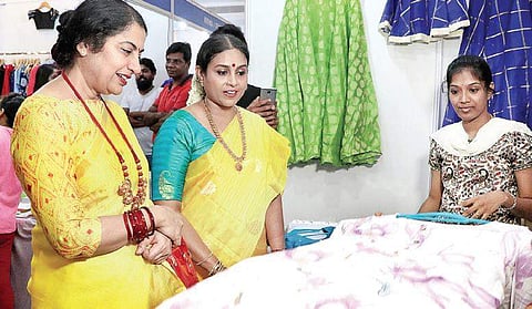 The exhibition saw 19 stalls led by the graduates  Deepika Nagaraj