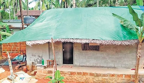 The memorial under construction  at the Maharaja’s College in Kochi |ARUN ANGELA