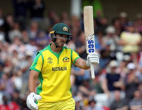 Nathan Coulter-Nile's record-breaking innings laid the platform for Australia's 15-run victory over the West Indies on Thursday as the World Cup holders bounced back from a top-order collapse to make it two successive wins. (Photo | AP)