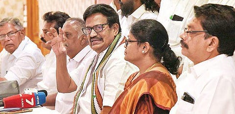 TNCC president K S Alagiri warned of strong action if the Centre did not change its stance on the language policy | M K ASHOK KUMAR