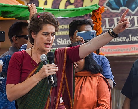 Congress General Secretary Priyanka Gandhi Vadra (File | PTI)