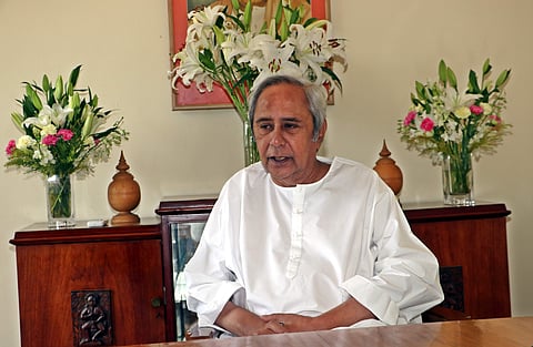 Chief Minister Naveen Patnaik of Odisha at his residence | Irfana