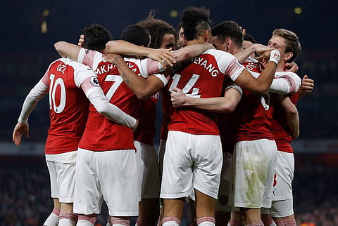 Arsenal football team (File Photo | AP)
