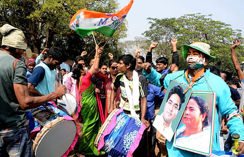 Image of TMC supporters used for representational purpose (File Photo | PTI)