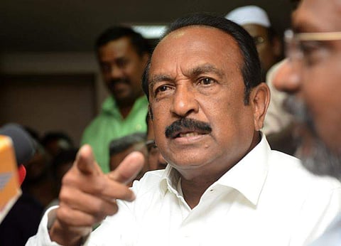MDMK General Secretary Vaiko 