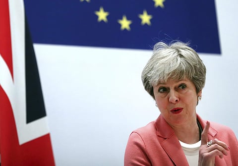 Outgoing British prime minister Theresa May. (Photo | AP)