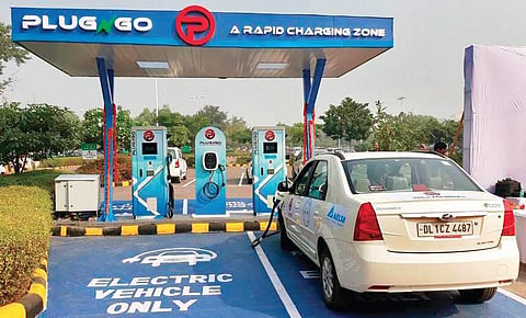 A host of corporate groups and other industry players have begun setting up EV charging points across the country, including those like Plug’n’Go | Express