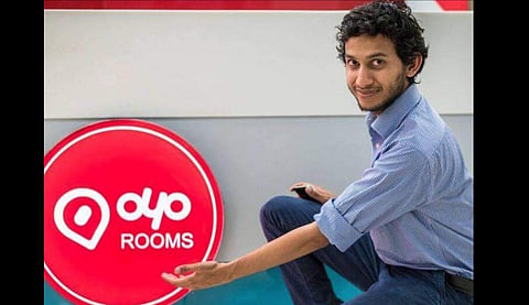 Ritesh Agarwal, founder of hospitality firm OYO (Photo | Facebook)